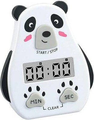 Takositio (White) Digital Kitchen Timer Magnetic Cooking Timer with Large LCD Digits Digital Kitchen Timer