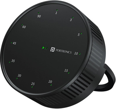 Portronics Tixie Rotational Countdown Timer With 12 Timing Gear & Magnetic Attachments Digital Kitchen Timer