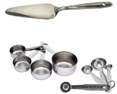 Dynore Set of 3 Cake accessories Kitchen Tool Set(Silver, Baking Tools)