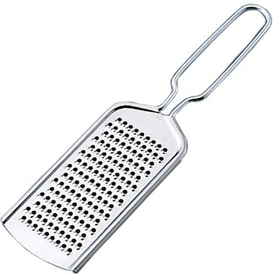 Kedaram Kitchen Stainless Steel Ginger Crusher, Carrot Grater, Garlic Slicer Kitchen Tool Set(Silver, Grater)