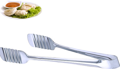 STB AS07 Kitchen Tool Set(Silver, Cooking Spoon, Scooper, Spatula, Tong)