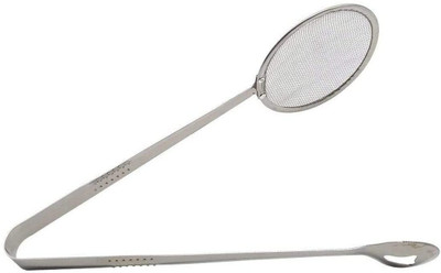 hsbtreads Fry Tool Filter Spoon Collapsible Strainer(Steel Pack of 1)