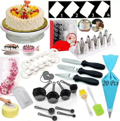 Greenstone Cake baking and making tools combo for cake decoration at home, kitchen and store Kitchen Tool Set(Baking Tools)
