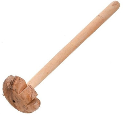 Danish Wooden Mathani, Mixer,Hand Blender(Saag/Dal/Lassi Ghotni) Kitchen Tool Set(Brown, Whisk)