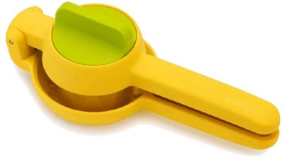 ROHAJ Plastic lemon Squeezer Hand Juicer(Yellow)