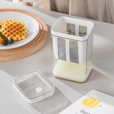 METRONIX YOGURT MACKER WHITE Collapsible Strainer(White Pack of 1)