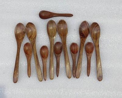 OnlineCraft 19 pc soopen set Kitchen Tool Set(Brown, Spatula)