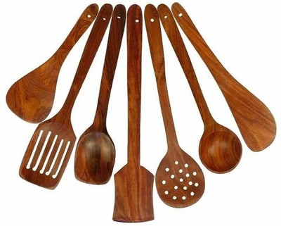 from banaras Spatula set of 6 Kitchen Tool Set(Brown, Spatula)