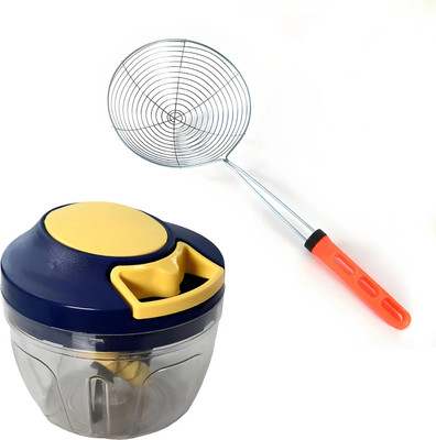 Oblivion Kitchen Tool Set Combo Multipurpose Cooking Essentials for Home Use Kitchen Tool Set(Multicolor, Chopper, Strainer)