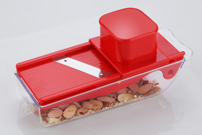 CASSOWARY Plastic Sharp Blade Adjustable Dry Fruit,Ginger Chilli,All Herbs Vegetable Slicer(1 Pcs Multipurpose Slicer)