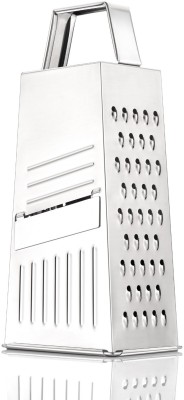 OFFYX 5 IN 1 Grater And Slicer With 4 Sides For Cheese, Vegetables, Ginger & Coconut Vegetable & Fruit Grater & Slicer(1 - 5 in 1 Grater)