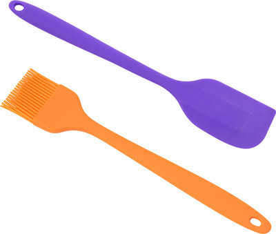 CHEFORRA Silicone Spatula & Ghee Brush Combo for Cooking, Baking & Oiling Kitchen Tool Set(Spatula, Brush)