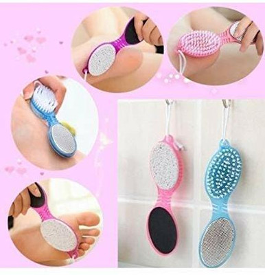 ShilpoKuthi 4 in 1 Multi Use Foot Care Brush (Multicolor) Pack of 4