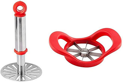 WokHouse combo of kitchen tools with masher and apple cutter Kitchen Tool Set(Masher, Chopper)