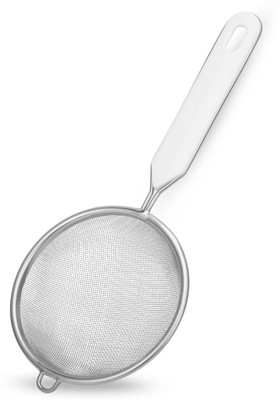fackelmann Arcadalina Tea Strainer For Kitchen, High-Grade Stainless Steel Mesh - 10cm Kitchen Tool Set(Silver, Strainer)