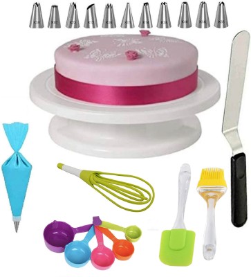 Rozatech Cake Supplies Kit 5 Kitchen Tool Set(Whisk, Spatula, Baking Tools)