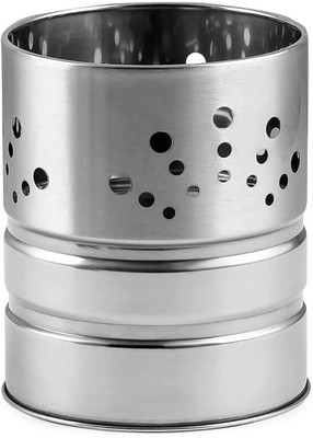 COVETKART Empty Cutlery Holder Case(Silver  Holds 24 Pieces)