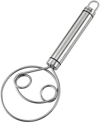 TRK IMPEX Hand Danish Whisk Kitchen Baking Tools Kitchen Tool Set(Silver, Whisk)