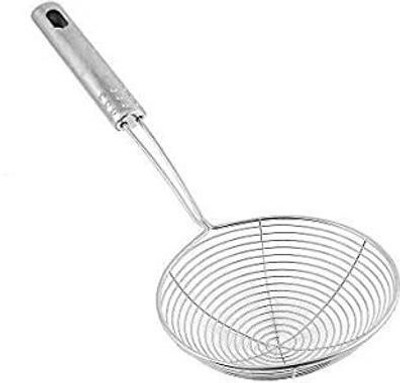 DCENTA Colander sieve stainer strainer Pack of 1,Steel_15 Strainer(Steel Pack of 1)