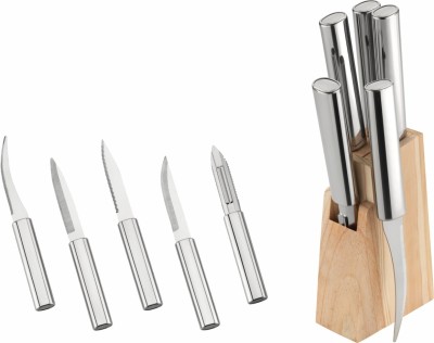 Sorath 6 Pc Steel Knife Set 4 Knife + 1 Peeler + 1 Stand |
