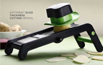 KitchenCrafty Adjustable Foldable Slicer Set -Ergonomic Design Chopper Vegetable & Fruit Slicer(1)