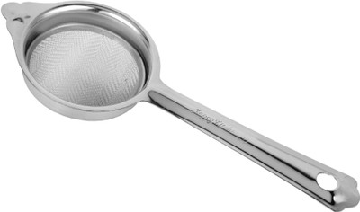 Happy Kitchen Stainless Steel Tea Strainer | Large | Fine Mesh | Strong & Durable | 21cm Kitchen Tool Set(Strainer)