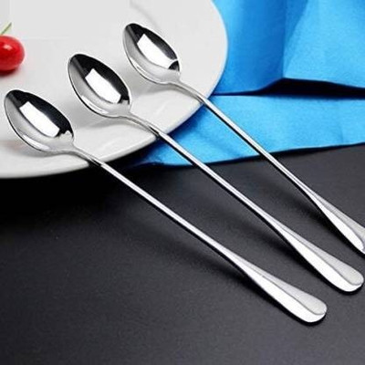 kitchen valley Sleek Long Handle Serving Spoons for Elegance in Dining Kitchen Tool Set(Scooper)
