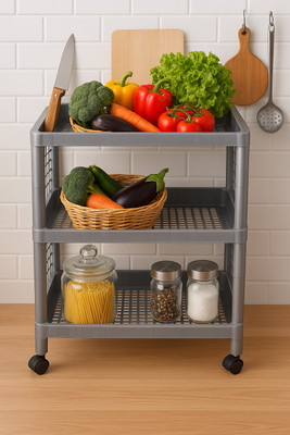 YouCopia Plastic Kitchen Trolley(DIY(Do-It-Yourself)) deal from flipkart