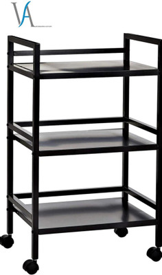 VISHWAKARMA ASSOCIATES Kitchen Trolley (Colour=Black)DIY(do-it-yourself) Iron Kitchen Trolley(DIY(Do-It-Yourself))