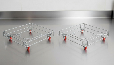 HM EVOTEK Stainless Steel Kitchen Trolley(Pre-assembled)