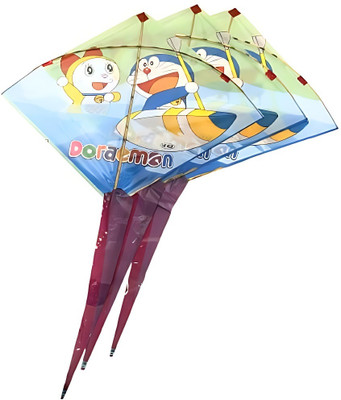 Super HK Square Cheel Kite(4, Multicolor)