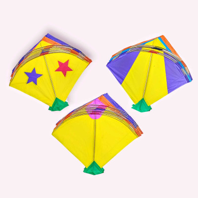 AKS Delta Rocket Kite(10, Multicolor)