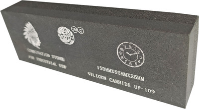 Inditrust new Double-Sided Coarse Fine Sharpening Combination Stone Sharpening Knife Sharpening Stone(Ceramic)