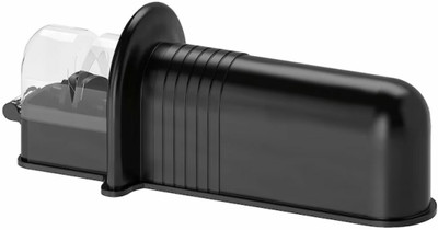IKEA 00157717 Knife Sharpener, Black Knife Sharpening Steel(Plastic)