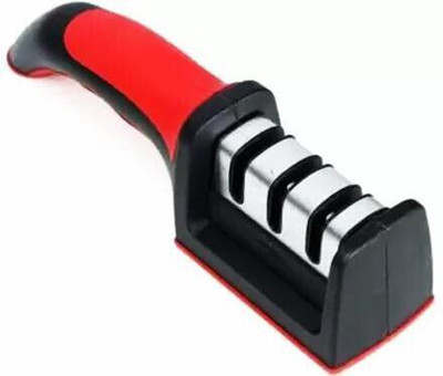 KAPEX 3 Stage Knife Sharpener, Advanced 3 Stage Sharpening Tool Knife Sharpening Steel(Steel, Plastic)