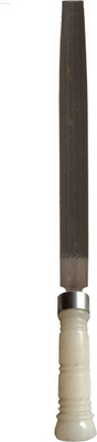 LXMI Half Round File 8Inch With PVC Handle Knife Sharpening Steel(Carbon Steel)