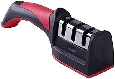 BoldFire Knife Sharpener Professional Tool Advanced Chef Knife Sharpener Knife Sharpening Steel(Steel)