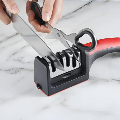GJSHOP Knife Sharpener Tool Advanced Knife Sharpener for Kitchen Knife Knife Sharpening Steel(Plastic)