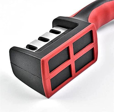 Blaxland Knife Sharpener Manual 3 Stage Knife Sharpener Tool (Pack of 1) Knife Sharpening Steel(Stainless Steel)