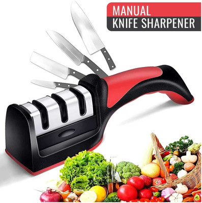 Shop fussion Sharpener Knife Sharpening Steel(Plastic)