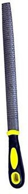 Jon Bhandari Tools Wood Rasp File Bastard with PVC Handle- 6 inch Knife Sharpening Steel(Iron)
