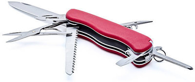 ASTOUND Multi-Function Swiss Army Knife Tool Kit-ie Multi Tool, Knife, Pocket Knife, Survival Knife(Red)