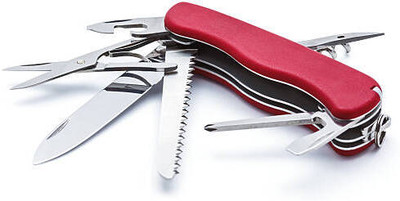 ASTOUND Multi Function Army Knife Tool Swiss Style-di Multi Tool, Knife, Pocket Knife, Survival Knife(Red)