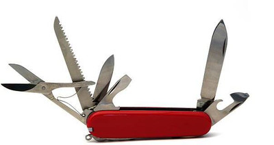 ASTOUND Multi-Function Swiss Army Knife Tool Kit Pocket Knife-Red Multi Tool, Knife, Pocket Knife, Survival Knife(Red)