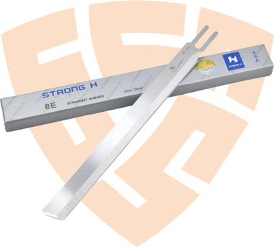 SSS 8E STRONG H Straight Knives Blade, 'AAA' for Cloth Cutting Machine (Pack of 12) Blade(Silver)