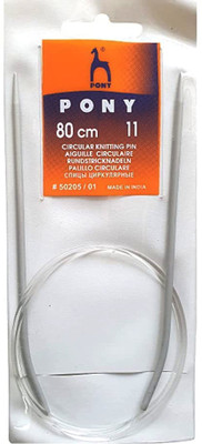 Kitoarts Circular Knitting Needles Set 80 CM For Knitting Needlework Number-11 Knitting Pin(Pack of 1)