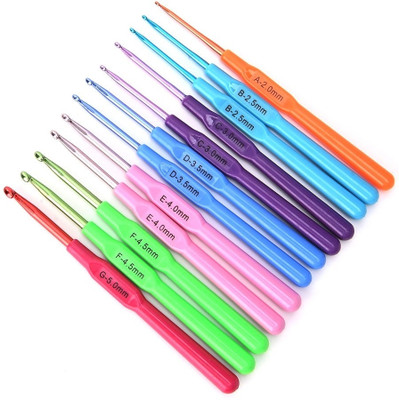 DUcare Crochet Hooks, Knitting Crochet Hook Small Volume Knitting Pin(Pack of 12)