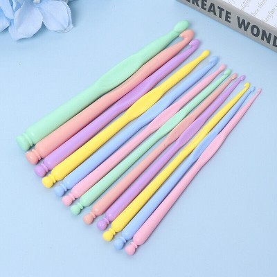 Sixplus 12 PLASTIC KNITTING PINS Knitting Pin(Pack of 12)