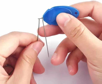 Usventures Needle Threading Tool, 10 pcs Knitting Pin(Pack of 10)