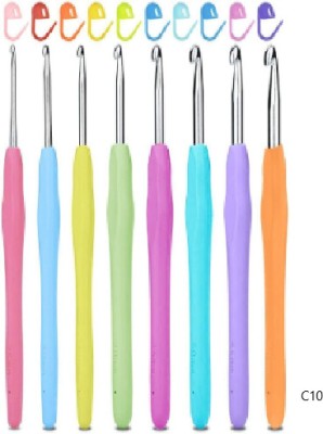 El Syco 8 PCS CROCHET NEEDLE C10 Knitting Pin(Pack of 8)